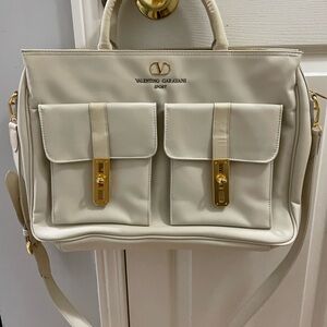 Valentino Garavani Sport Cream Bag